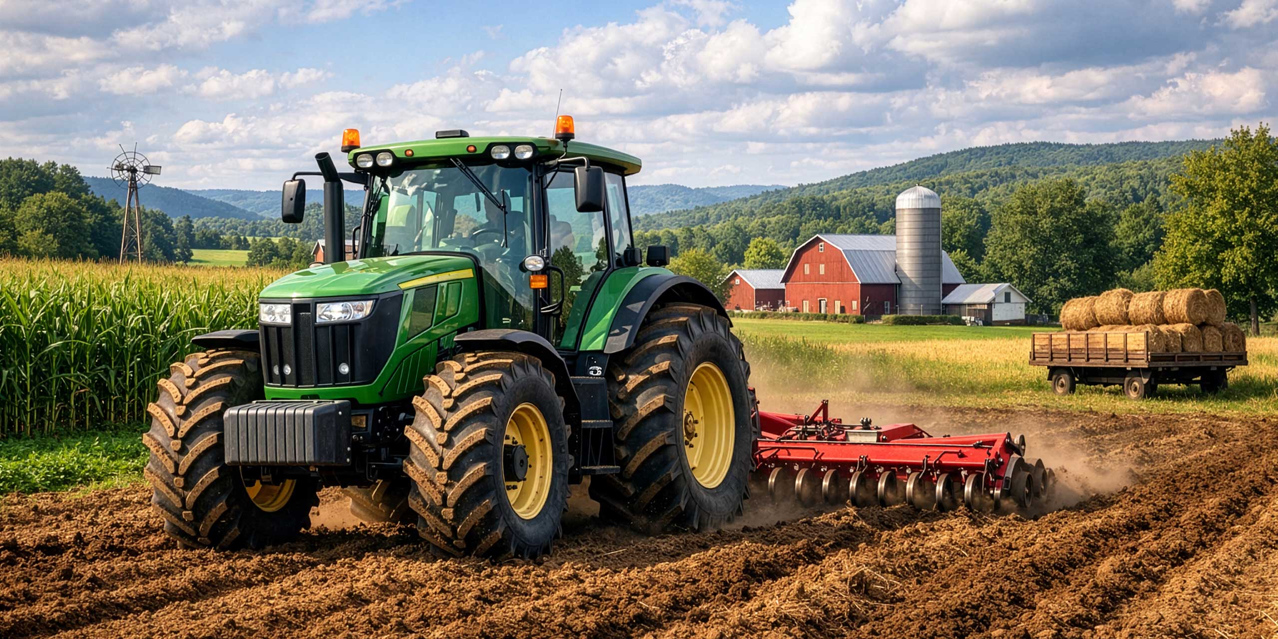 Green Tractor1